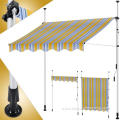 Outdoor Canopy aluminium Frame Materia Clamping Awning